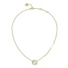 Guess Bijoux Collier Femme - JUBN02141JWYG LIFE IN 4G Acier Doré | Femme Collier Et Pendentif