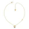Guess Bijoux Collier Femme MOON PHASES JUBN01190JWYGT-U - Doré | Femme Collier Et Pendentif