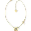 Guess Bijoux Collier Femme - SOLITAIRE JUBN01459JWYG Acier Doré | Femme Collier Et Pendentif