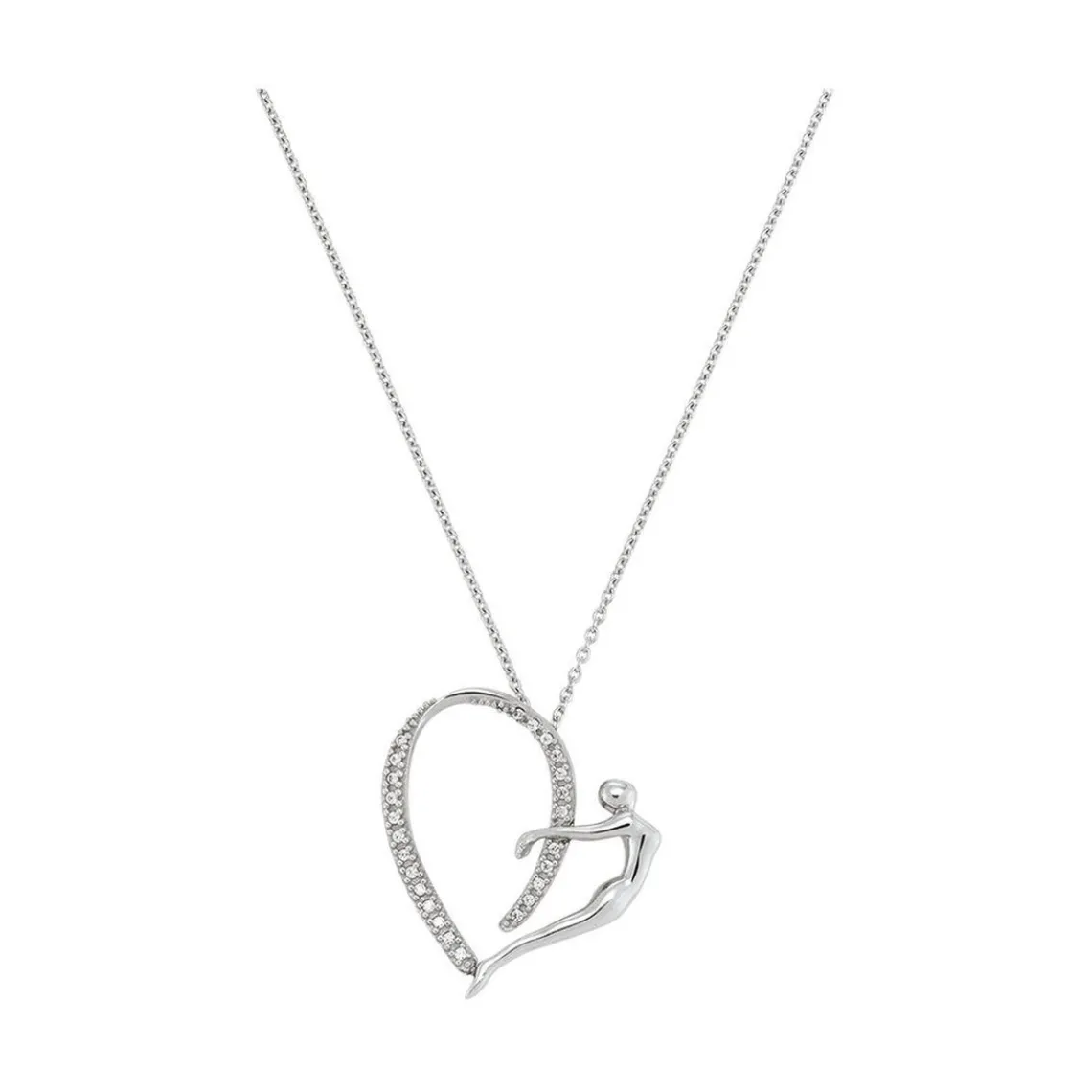Jourdan Collier Femme AJF170004N - NINA - Argent Argent | Femme Collier Et Pendentif
