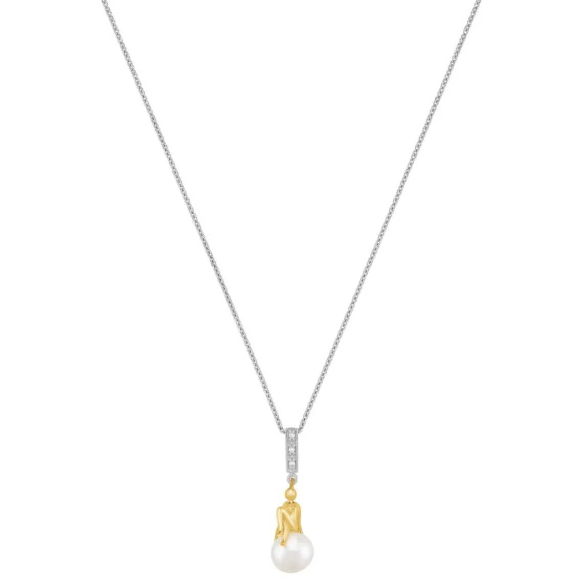 Jourdan Collier Femme Luna - AJF170177N Argent | Femme Collier Et Pendentif
