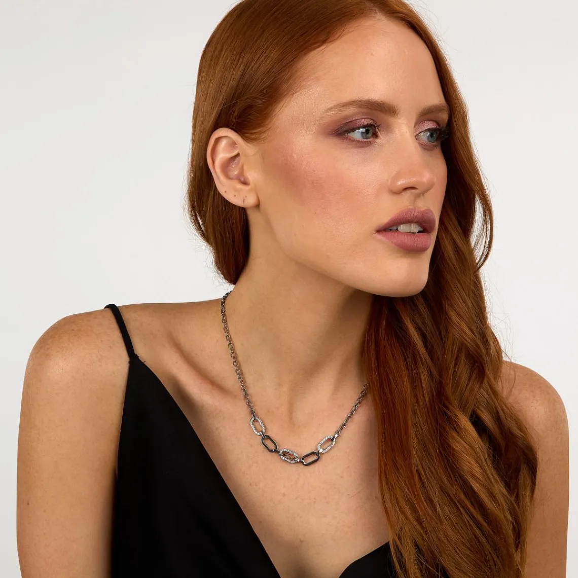 Karl Lagerfeld Collier Femme Stone - KLAYC14 Acier Argent | Femme Collier Et Pendentif