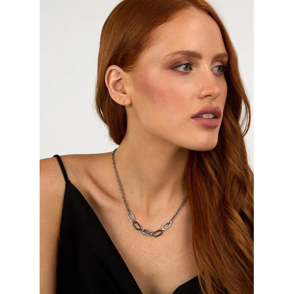 Karl Lagerfeld Collier Femme Stone - KLAYC14 Acier Argent | Femme Collier Et Pendentif