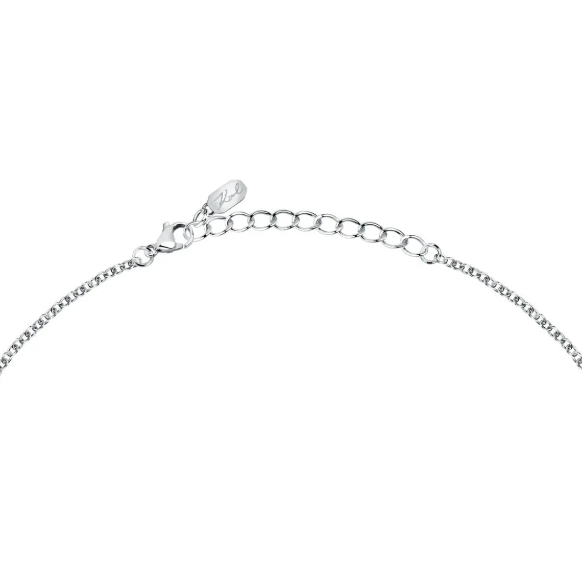 Karl Lagerfeld Collier Femme Stone - KLAYC11 Acier Argent | Femme Collier Et Pendentif