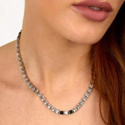 Karl Lagerfeld Collier Femme Stone - KLAYC06 Acier Argent | Femme Collier Et Pendentif