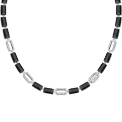 Karl Lagerfeld Collier Femme Stone - KLAYC03 Acier Argent | Femme Collier Et Pendentif