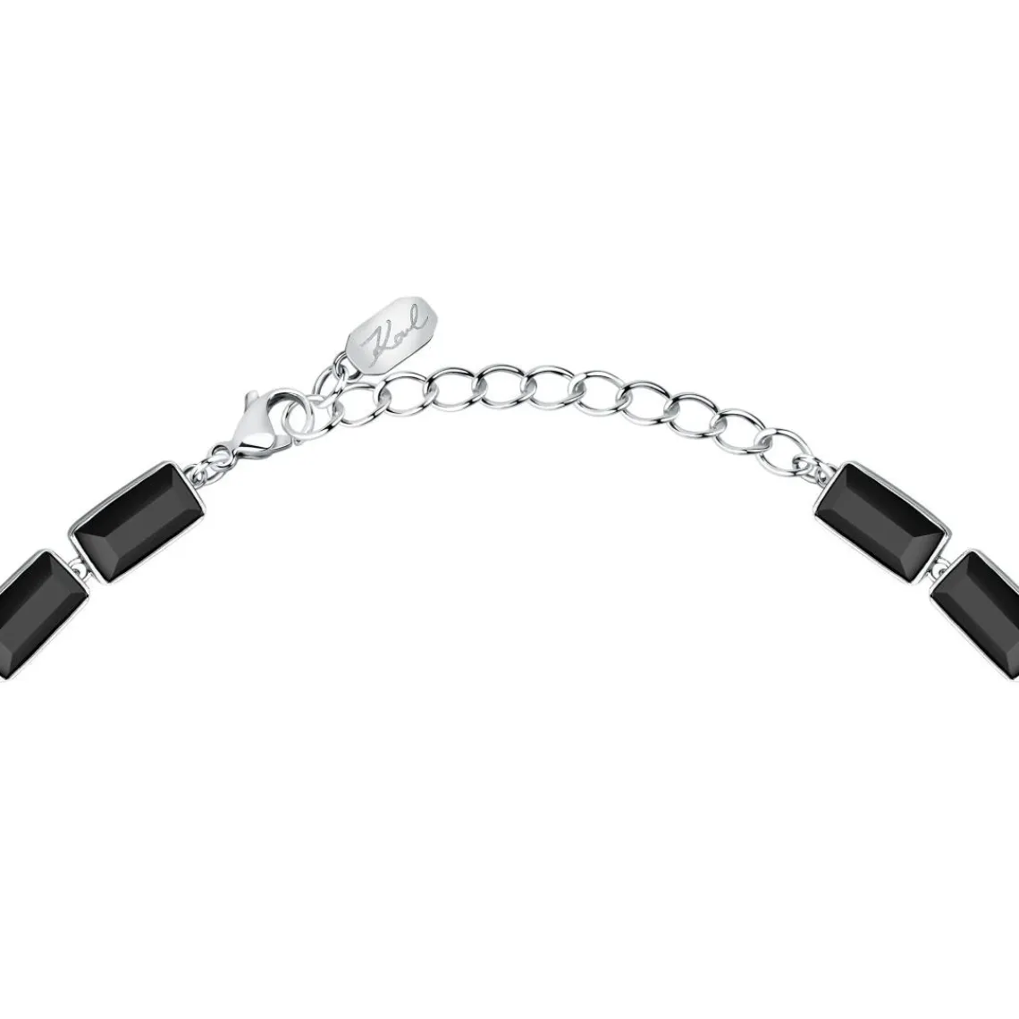 Karl Lagerfeld Collier Femme Stone - KLAYC03 Acier Argent | Femme Collier Et Pendentif