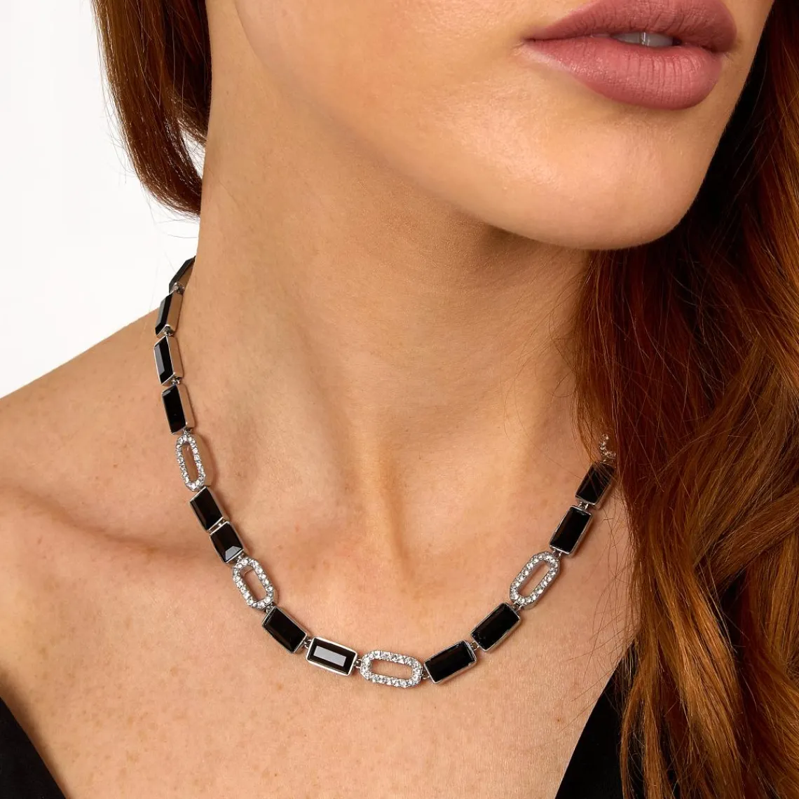 Karl Lagerfeld Collier Femme Stone - KLAYC03 Acier Argent | Femme Collier Et Pendentif