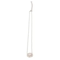 Kosma Paris Collier Femme Dentelle - Argenté Blanc | Femme Collier Et Pendentif
