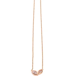 Kosma Paris Collier Femme Kira - Doré Rose | Femme Collier Et Pendentif