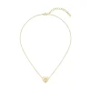 Lacoste Collier Femme Love My Croc - 2040399 Acier Doré | Femme Collier Et Pendentif