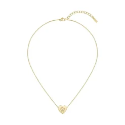 Lacoste Collier Femme Love My Croc - 2040399 Acier Doré | Femme Collier Et Pendentif
