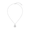 Lacoste Collier Femme Memento - 2040402 Acier Argent | Femme Collier Et Pendentif