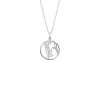 Les Georgettes Collier Femme 704413916J8050 Argent Agate P-Zodiaque | Femme Collier Et Pendentif