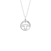 Les Georgettes Collier Femme 704413916J4050 Argent Agate P-Zodiaque | Femme Collier Et Pendentif