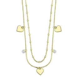 Lotus Silver Collier Femme - LP3005-1-2 Argent Doré | Femme Collier Et Pendentif