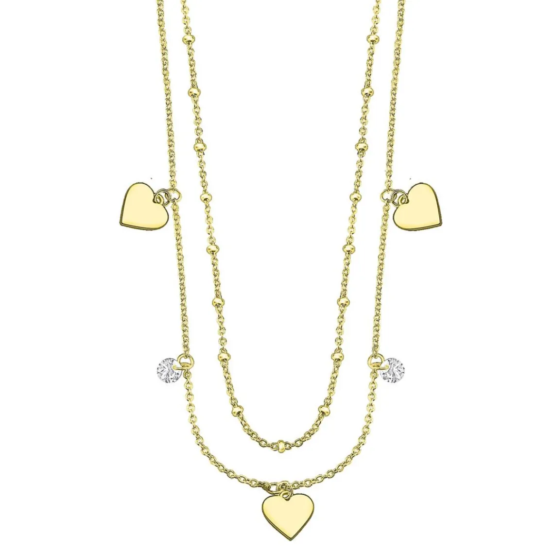 Lotus Silver Collier Femme - LP3005-1-2 Argent Doré | Femme Collier Et Pendentif