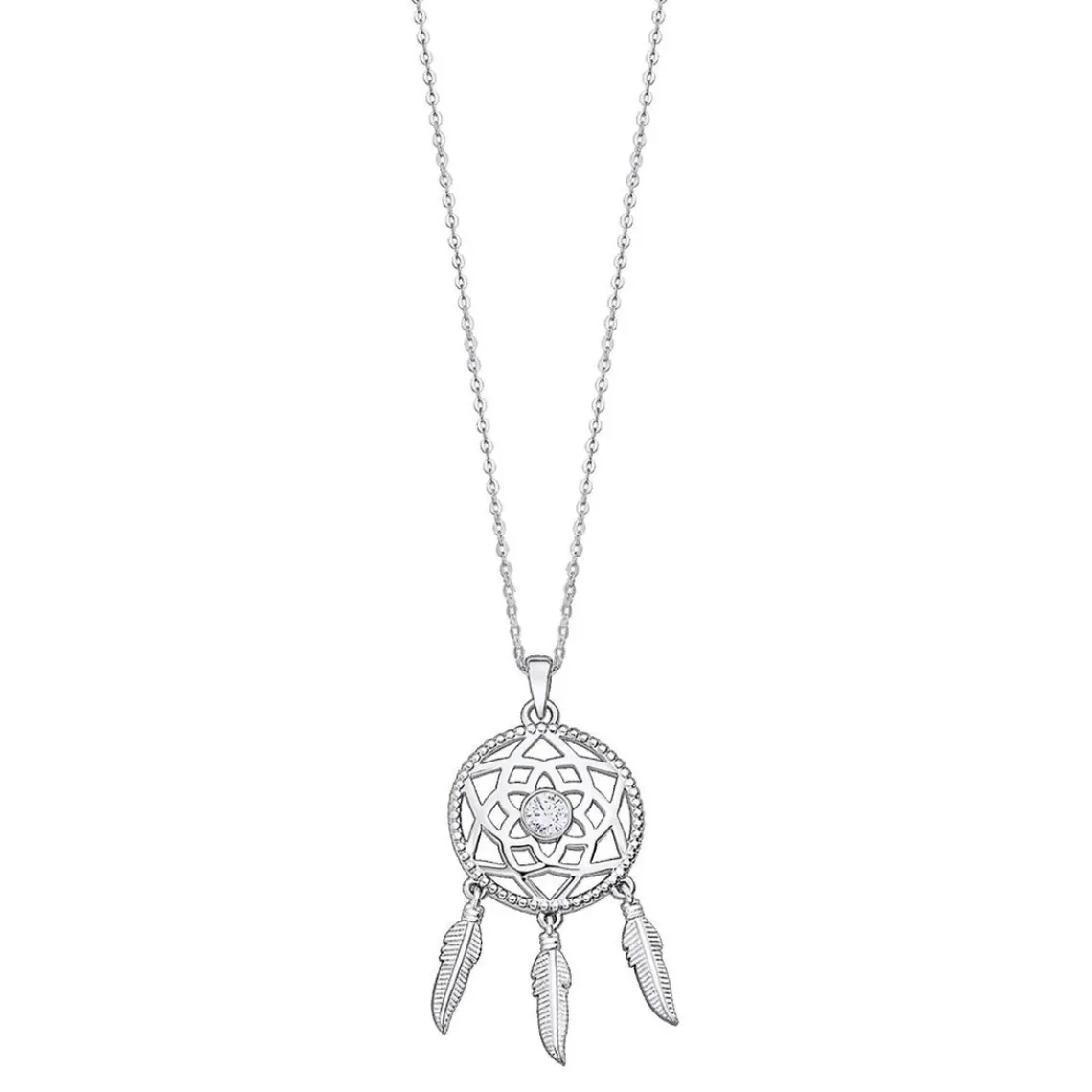 Lotus Silver Collier Femme - LP3000-1-1 Argent | Femme Collier Et Pendentif