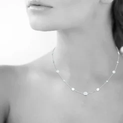 Maison de la Bijouterie Collier Femme WYZ4U445 Argent | Femme Collier Et Pendentif