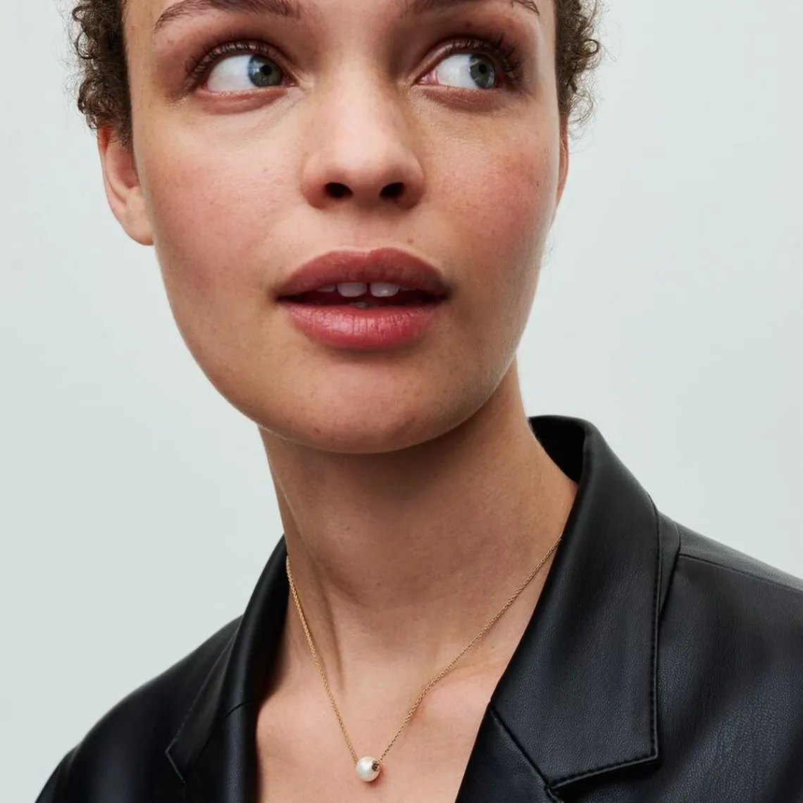 Pandora Collier femme métal doré à l'or fin avec perle et zircone Timeless 363167C01 | Femme Collier Et Pendentif