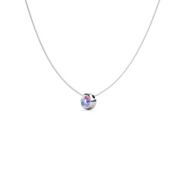 MYC-Paris Collier Femme - DP0271-ALL Laiton Argent Multicolore | Femme Collier Et Pendentif