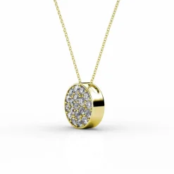 MYC-Paris Collier Femme - DP0351-G Laiton Doré | Femme Collier Et Pendentif