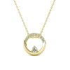 MYC-Paris Collier Femme - DP0339-G Laiton Doré | Femme Collier Et Pendentif