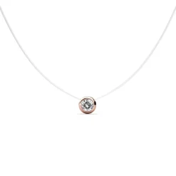 MYC-Paris Collier Femme - DP0271-RG-C Laiton Doré rose | Femme Collier Et Pendentif