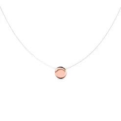 MYC-Paris Collier Femme - DP0271-RG-C Laiton Doré rose | Femme Collier Et Pendentif