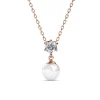 MYC-Paris Collier Femme - DP0572-RG Laiton Doré rose | Femme Collier Et Pendentif
