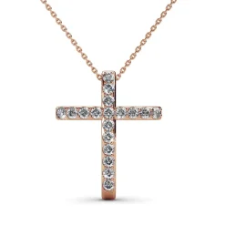 MYC-Paris Collier Femme - DP0521-RG Laiton Doré rose | Femme Collier Et Pendentif