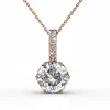 MYC-Paris Collier Femme - DP0413-RG Laiton Doré rose | Femme Collier Et Pendentif