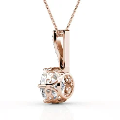 MYC-Paris Collier Femme - DP0413-RG Laiton Doré rose | Femme Collier Et Pendentif