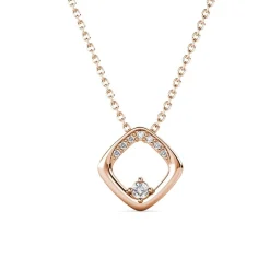 MYC-Paris Collier Femme - DP0338-RG Laiton Doré rose | Femme Collier Et Pendentif