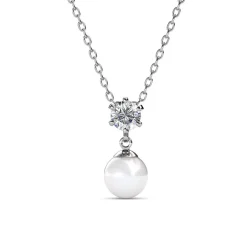 MYC-Paris Collier Femme - DP0572-S Laiton Argent | Femme Collier Et Pendentif
