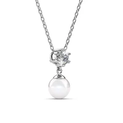 MYC-Paris Collier Femme - DP0572-S Laiton Argent | Femme Collier Et Pendentif