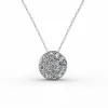 MYC-Paris Collier Femme - DP0351-S Laiton Argent | Femme Collier Et Pendentif