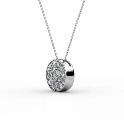 MYC-Paris Collier Femme - DP0351-S Laiton Argent | Femme Collier Et Pendentif