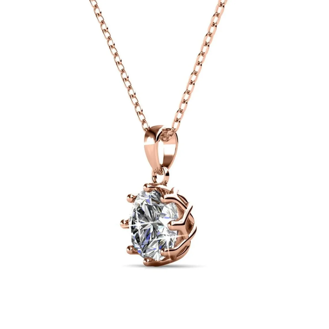MYC-Paris Collier Femme EVIDENCE - DP0075-RG Laiton Doré rose | Femme Collier Et Pendentif