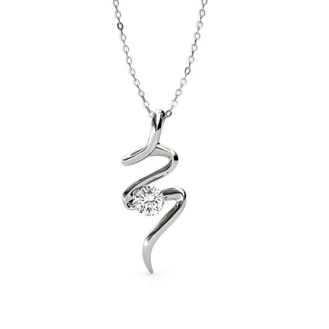 MYC-Paris Collier Femme EVIDENCE - DP0071-S Laiton Argent | Femme Collier Et Pendentif