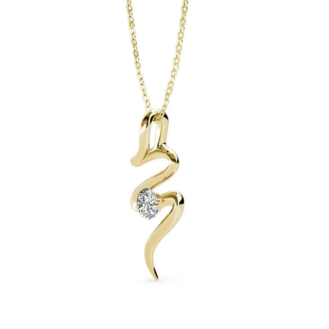MYC-Paris Collier Femme EVIDENCE - DP0071-G Laiton Doré | Femme Collier Et Pendentif