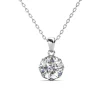 MYC-Paris Collier Femme EVIDENCE - DP0075-S Laiton Argent | Femme Collier Et Pendentif