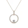 MYC-Paris Collier Femme - Laiton Doré Rose | Femme Collier Et Pendentif