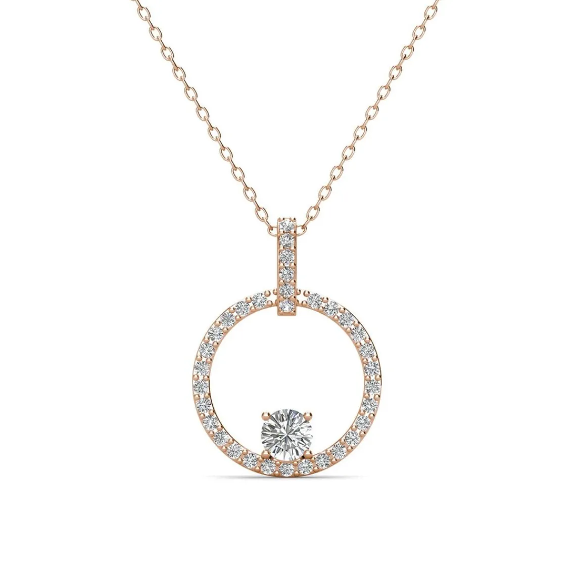 MYC-Paris Collier Femme - Laiton Doré Rose | Femme Collier Et Pendentif