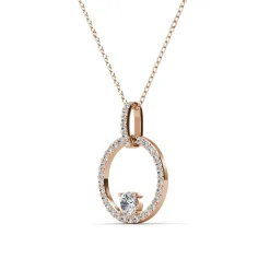 MYC-Paris Collier Femme - Laiton Doré Rose | Femme Collier Et Pendentif