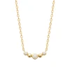 Maison de la Bijouterie Collier femme oxyde de zirconium plaqué or UW3W4045 | Femme Collier Et Pendentif