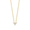 Maison de la Bijouterie Collier femme oxyde de zirconium plaqué or UW3W6W45 | Femme Collier Et Pendentif