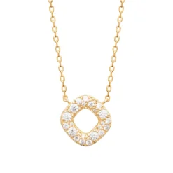 Maison de la Bijouterie Collier femme pendentif carré plaqué or UW3WVU45 | Femme Collier Et Pendentif
