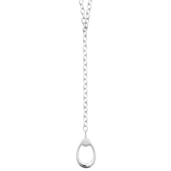 Maison de la Bijouterie Collier femme pendentif goutte oxyde de zirconium VW40YW45 | Femme Collier Et Pendentif