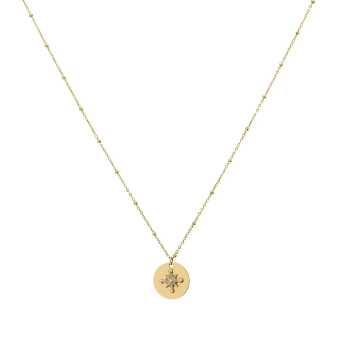 Pierre Lannier Bijoux Collier Femme Persea - BJ21A0201 Acier Doré | Femme Collier Et Pendentif